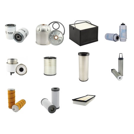MASSEY FERGUSON MF 8480 TIER 3 Filter Service Kit w/SISU 84CTA-4T Eng.
