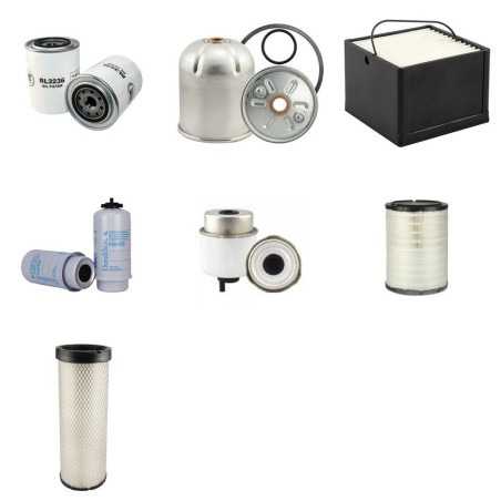 MASSEY FERGUSON MF 8480 TIER 3 Filter Service Kit w/Sisu 84CTA-4T Eng. Air, Oil, Fuel Filters