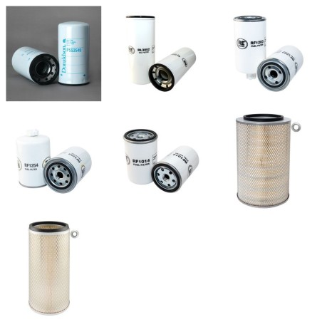 MASSEY FERGUSON MF 9240 Filter Service Kit w/Cummins 6CDA8.3 Eng.