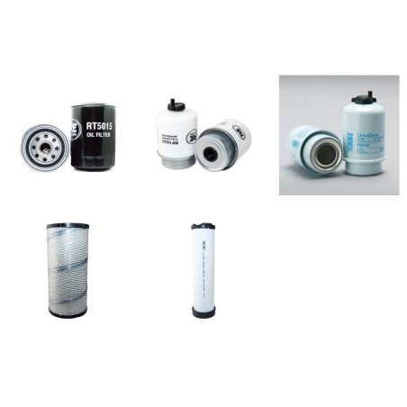 MATBRO TS 280 Filter Service Kit w/JD Eng. Air, Oil, Fuel Filters