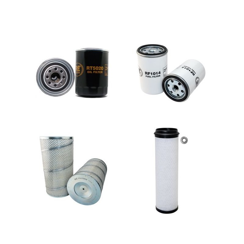 MATROT M 24D110 Filter Service Kit Air Oil Fuel Filters w/Deutz BF 4M1012C Eng.