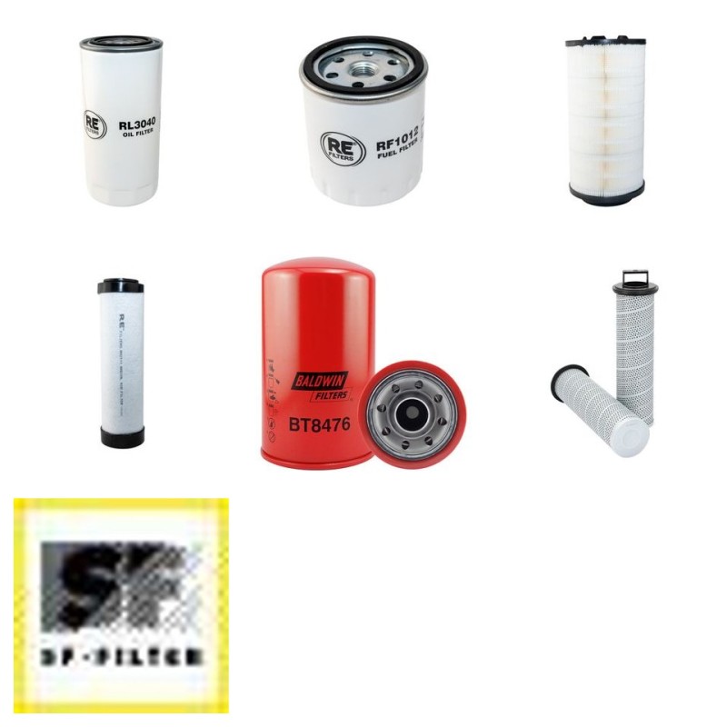 MATROT MAESTRIA 15 R Filter Service Kit w/Deutz BF 6M1012C Eng.