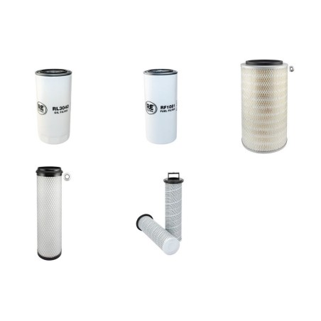 MATROT MAESTRIA 17 Filter Service Kit w/Deutz Tcd 2012 L06 2V Eng. 2007-