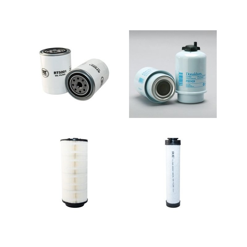 CHALLENGER MT 455 Filter Service Kit Air Oil Fuel Filters w/CAT  Eng.