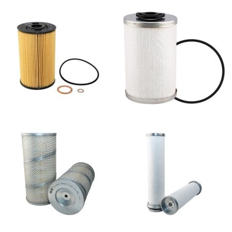 MERCEDES - BENZ MB TRAC 1000 Filter Service Kit Air Oil Fuel Filters w/MERCEDES OM 353 Eng.   YR  1982-1987