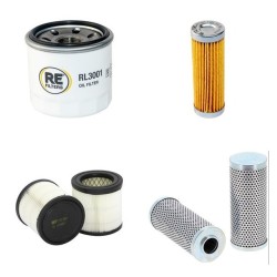 MULTIONE S525T Filter Service Kit w/Kubota D 902-ET01 Eng.