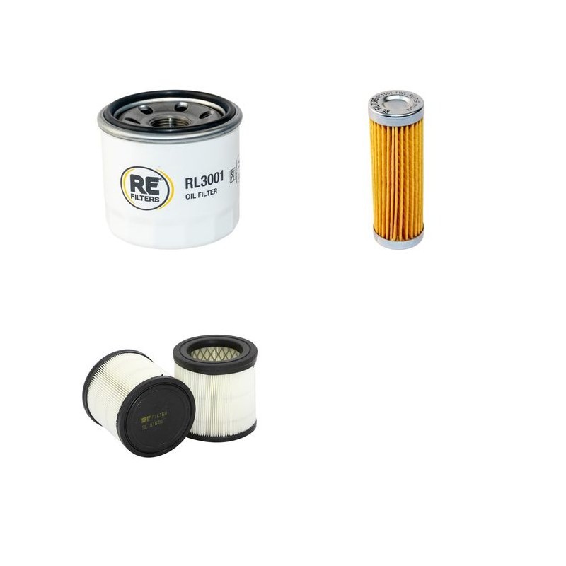 MULTIONE S 525 T Filter Service Kit w/Kubota D 902-ET01 Eng. Air, Oil, Fuel Filters