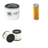 MULTIONE S 525 T Filter Service Kit w/Kubota D 902-ET01 Eng. Air, Oil, Fuel Filters