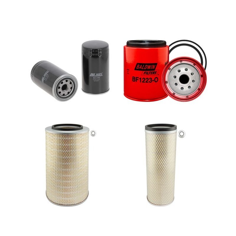NEW HOLLAND G 170 Filter Service Kit Air Oil Fuel Filters w/NEW HOLLAND  Eng.