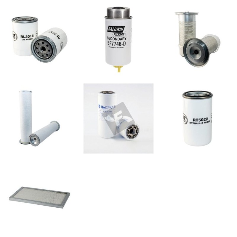 NEW HOLLAND LB 95 4PT Filter Service Kit w/Cnh Eng.