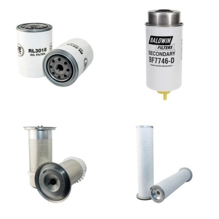 Filter kit for New Holland LB954PT Air Oil Fuel Filters with CNH Engine