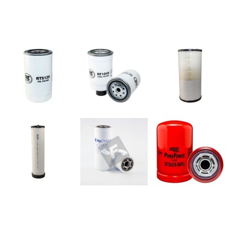 Filter kit for New Holland LM1343 with CNH 4TAA3.9 Engine