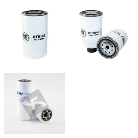 Filter kit for New Holland LM1443 with CNH 4TAA3.9 Engine