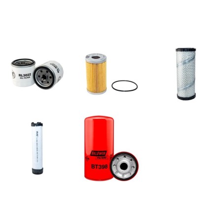 Filter kit for New Holland T1530 with Shibaura Engine