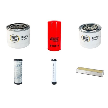 Filter kit for New Holland T3020 with Yanmar Engine