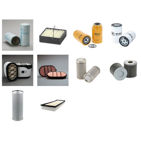 CHALLENGER MT 575 B T3 Filter Service Kit w/Perkins  Eng.