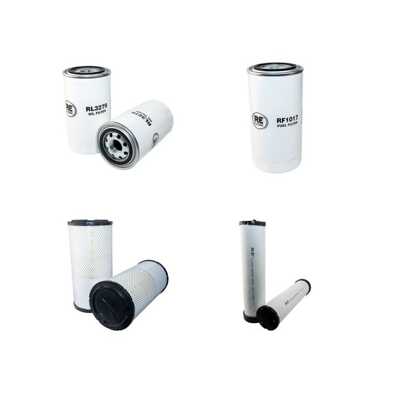 Filter kit for New Holland T6030 ELITE Air Oil Fuel Filters with CNH Engine Year 2008-