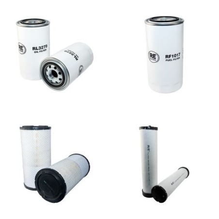 Filter kit for New Holland T6030 ELITE Air Oil Fuel Filters with CNH Engine Year 2008-