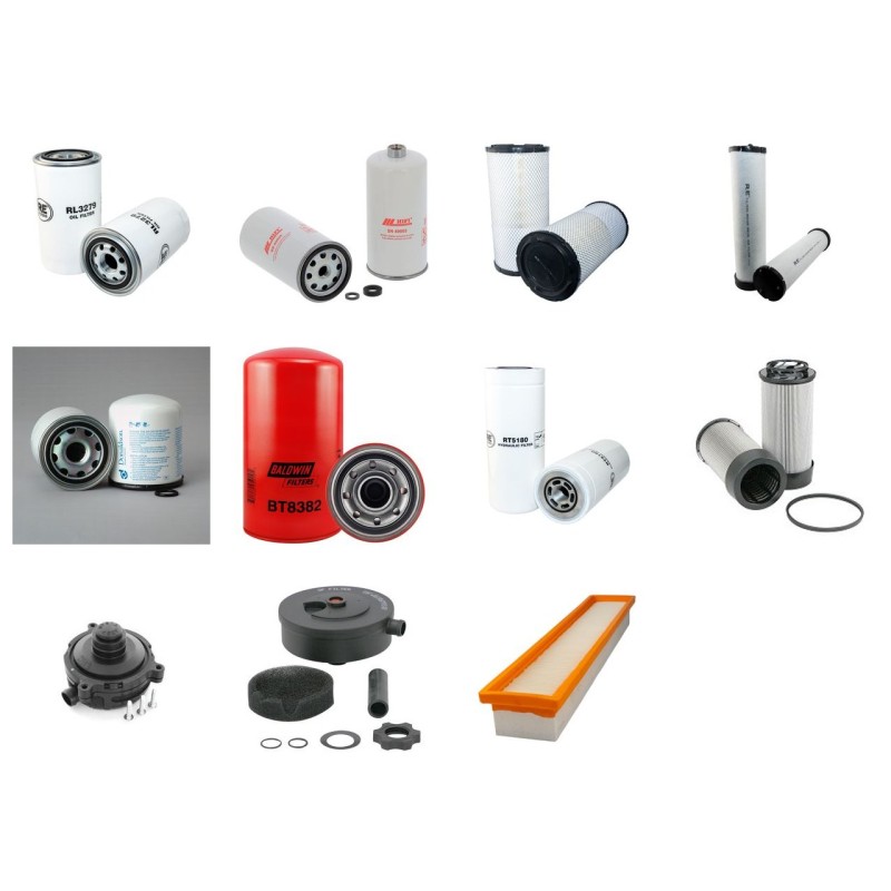 Filter kit for New Holland T6030 Plus with CNH Engine Year 2008-