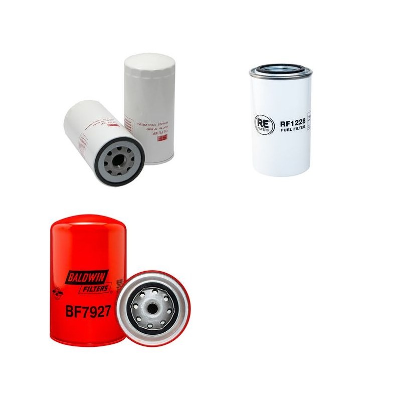 NEW HOLLAND T 9040 Filter Service Kit Air Oil Fuel Filters w/Iveco CURSOR Eng.   YR  2007-