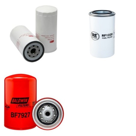 Filter kit for New Holland T9040 Air Oil Fuel Filters with Iveco Cursor Engine Year 2007-