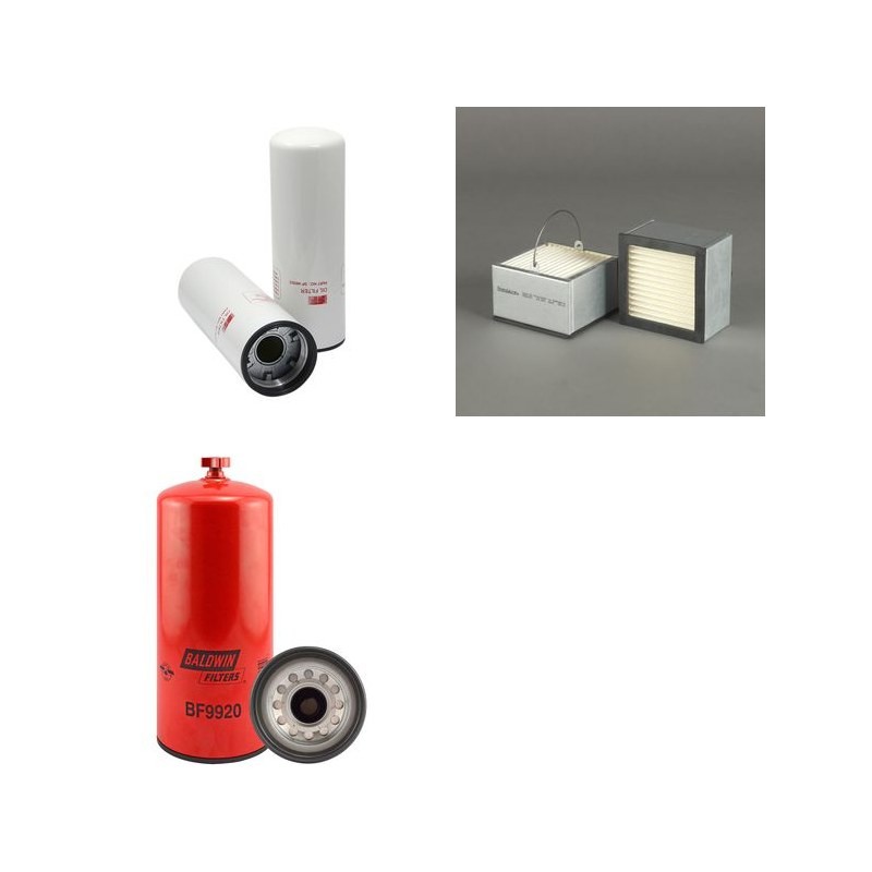 Filter kit for New Holland T9060 with Cummins QSX 15 Engine Year 2007-
