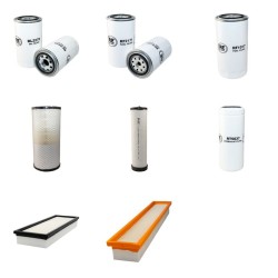 Filter kit for New Holland T6.120 with Nef Engine 2012-