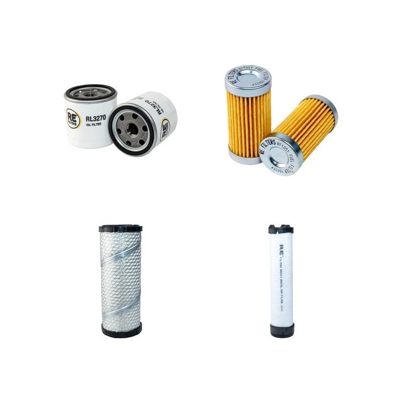 NEW HOLLAND TC 30 Filter Service Kit Air Oil Fuel Filters w/SHIBAURA Eng.