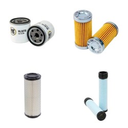 NEW HOLLAND TC 31 DA Filter Service Kit Air Oil Fuel Filters