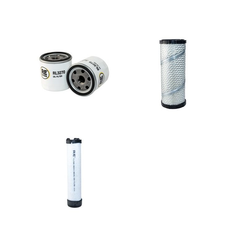 Filter kit for New Holland TC35D with Shibaura Engine
