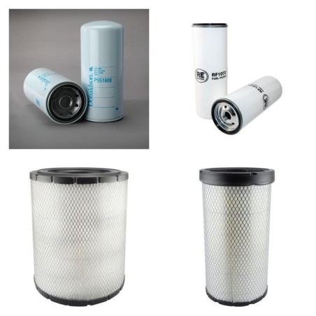 CHALLENGER MT 700 A Filter Service Kit Air Oil Fuel Filters w/CAT C9 Eng.