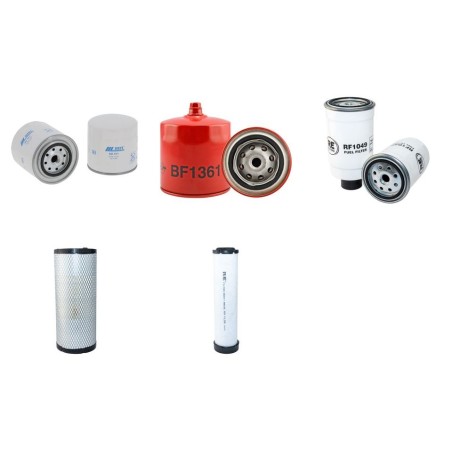 Filter kit for New Holland TD95D - Air, Oil, Fuel Filters