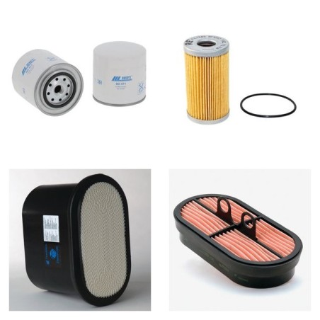 Filter kit for New Holland TD5.65 Air Oil Fuel Filters with S 8000 Engine Year 2012-