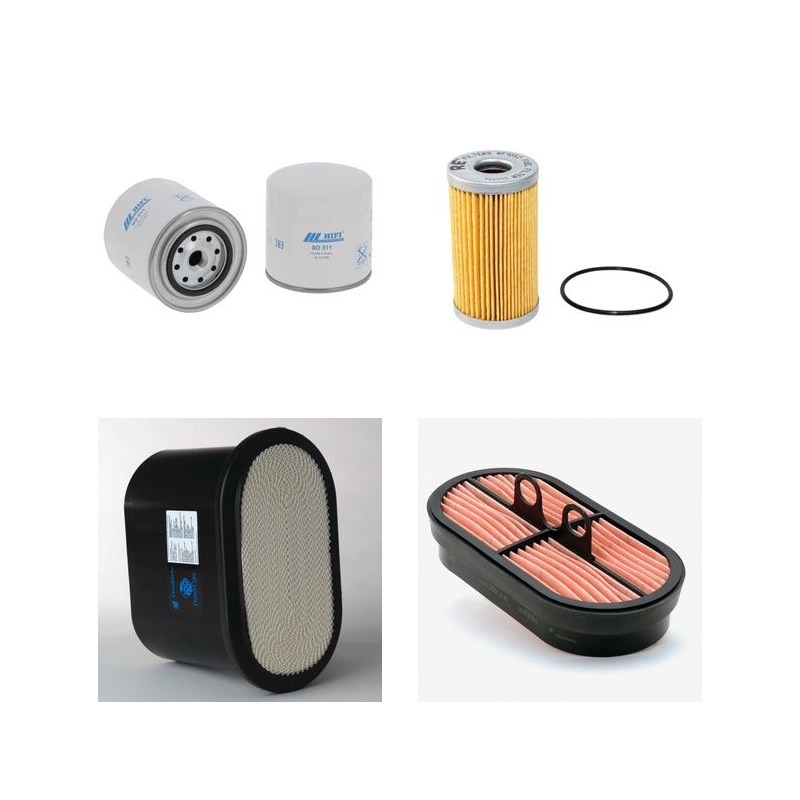 NEW HOLLAND TD 5.75 Filter Service Kit Air Oil Fuel Filters w/S 8000 Eng.   YR  2012-