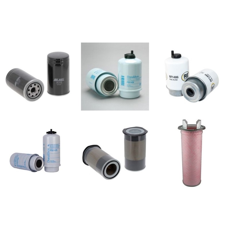 NEW HOLLAND TM 135 Filter Service Kit Air Oil Fuel Filters