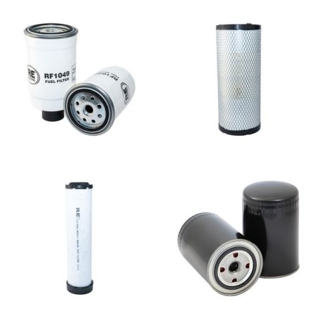 NEW HOLLAND TN 70 A/DA/SA Filter Service Kit Air Oil Fuel Filters w/IVECO 8535.25R929 Eng.   YR  2006-