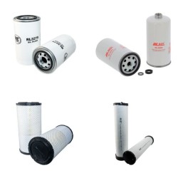Filter kit for New Holland TS115A Air Oil Fuel Filters with F4CE0684C Engine
