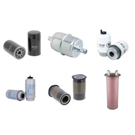 Filter kit for New Holland TV140 Air Oil Fuel Filters