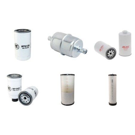 Filter kit for New Holland VL5070 Air Oil Fuel Filters with Iveco Engine