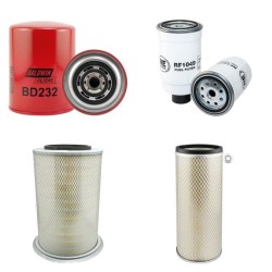 Filter kit for New Holland VN260 Air Oil Fuel Filters with Iveco 8065SE00 TURBO Engine Year 2001-2008