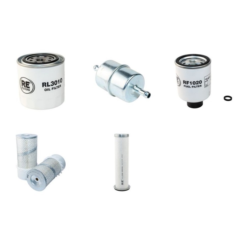 NEW HOLLAND LX 665 Filter Service Kit Air Oil Fuel Filters