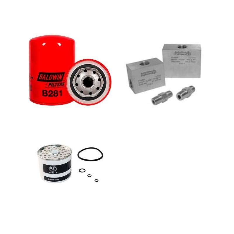 NEW HOLLAND (SPERRY) 1530 Filter Service Kit w/Ford 2713E Eng.
