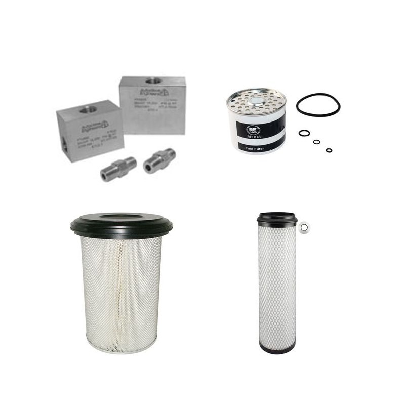 Filter kit for New Holland 1540(AL) with Ford 2704ET Engine
