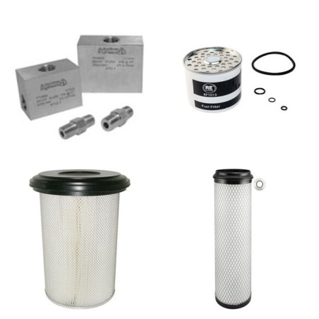 Filter kit for New Holland 1540(AL) with Ford 2704ET Engine