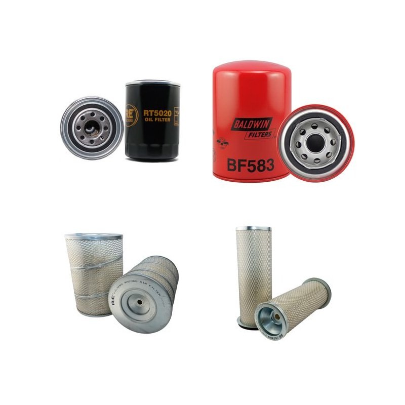Filter kit for New Holland 1880 Air Oil Fuel Filters with CAT 3160 Engine