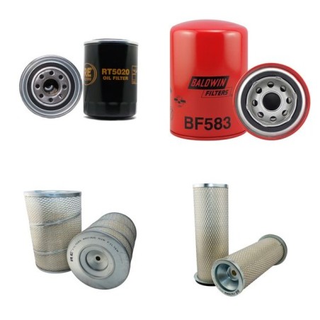 Filter kit for New Holland 1880 Air Oil Fuel Filters with CAT 3160 Engine