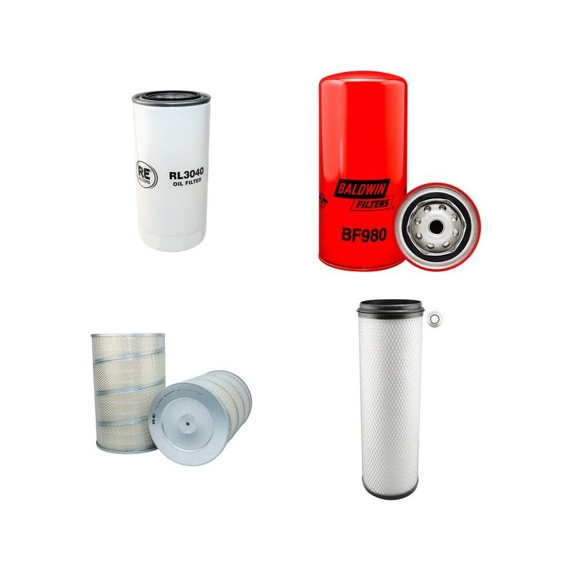 Filter kit for New Holland 2405 Air Oil Fuel Filters with DAF Engine