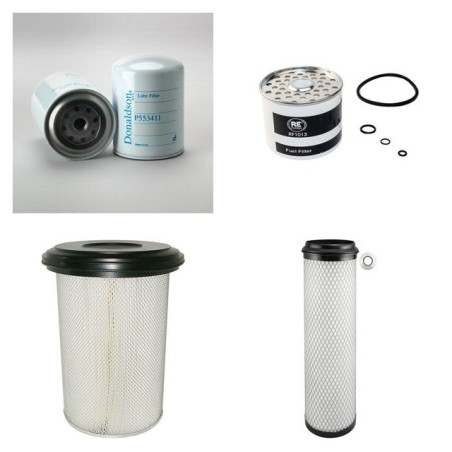 Filter kit for New Holland 8050 with Fiat 8061.53 Engine