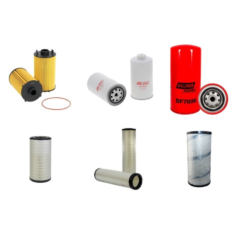 Filter kit for New Holland CX8050 with Iveco Cursor 9 Engine Year 9.06-
