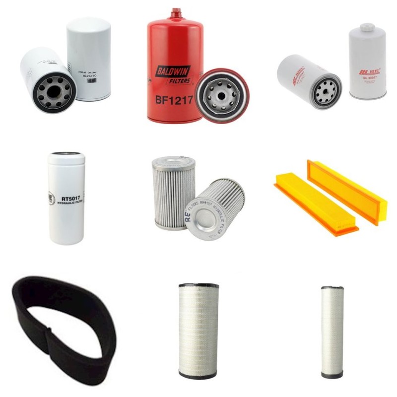 Filter kit for New Holland FR9090 with Iveco VECTOR 8 Engine